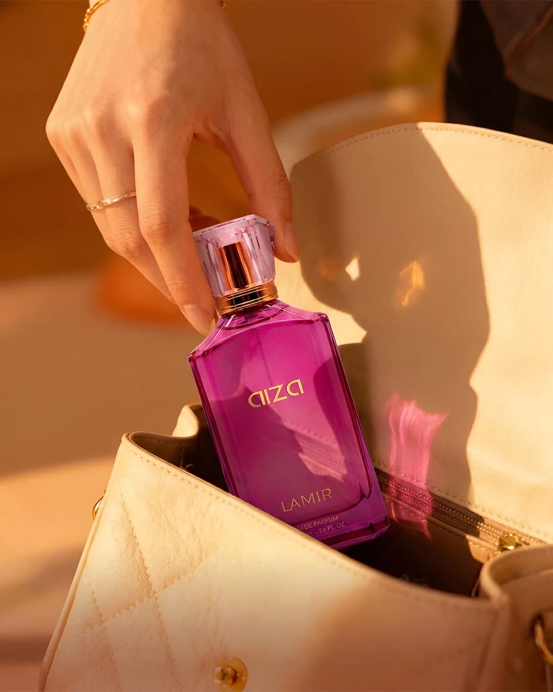 Aiza with packaging