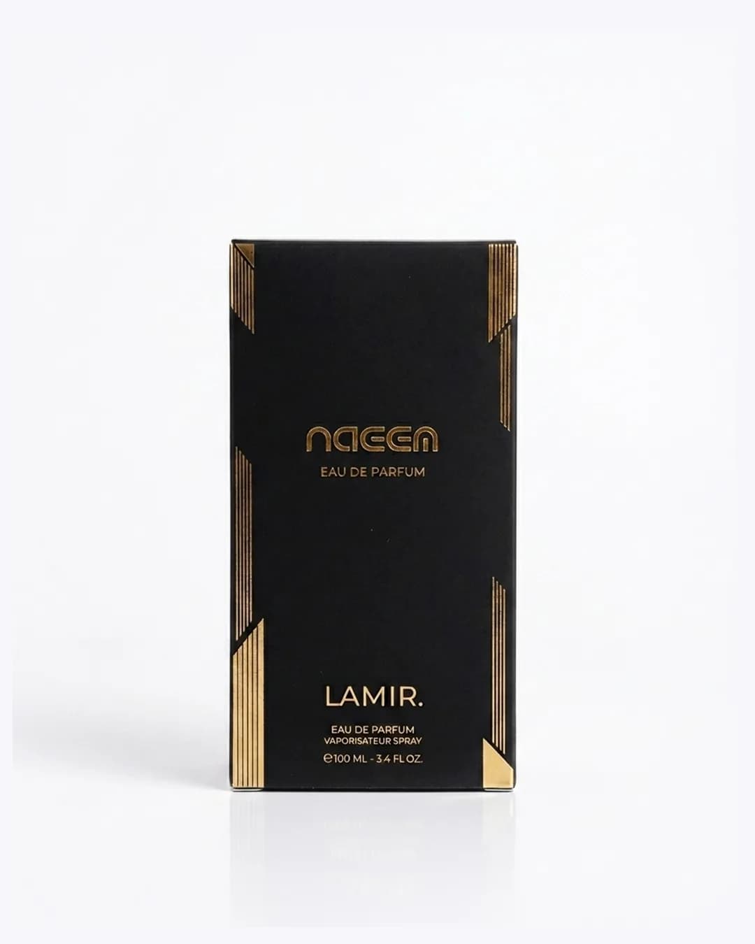 Naeem with packaging